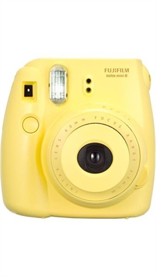 Camara De Fotos Fujifilm Instax Mini 8 Amarilla No Trae Carga